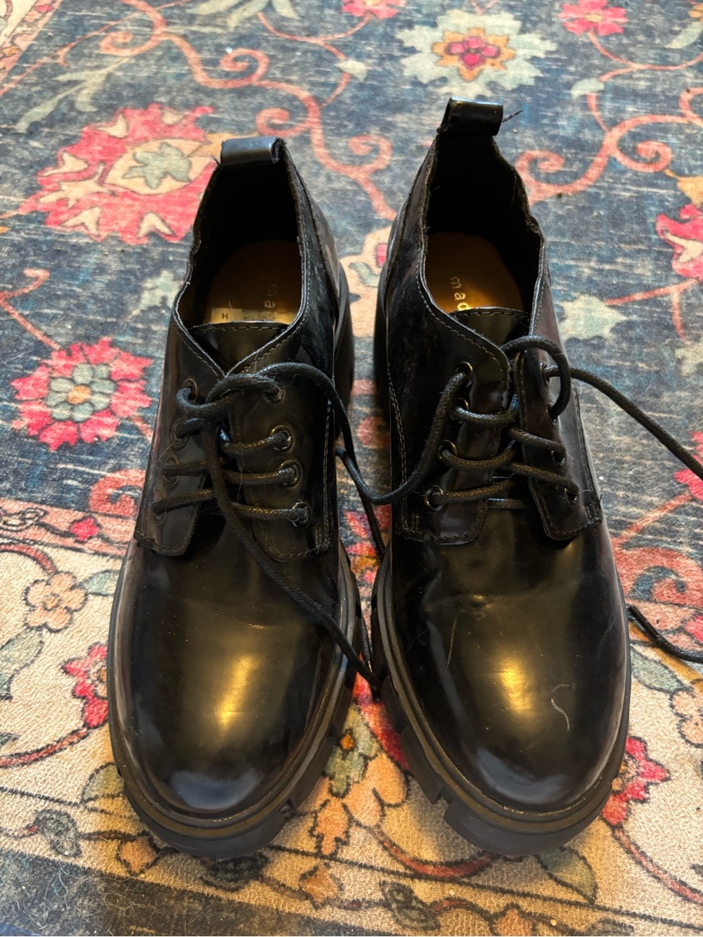 Steve Madden Women's Black Chukka Lace-Up Boots
